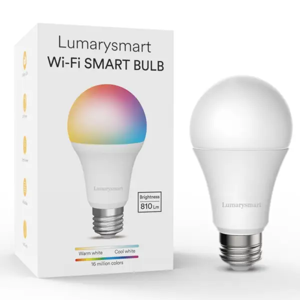 Smart Wi-Fi Color Changing Light Bulb p1